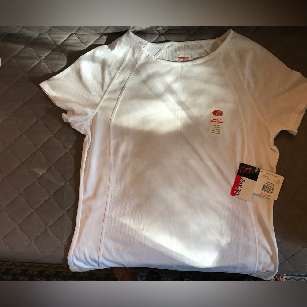 Bundle of 1)NWT white jersey by Danskin! NWOT Champion White Sport Bra size L/XL